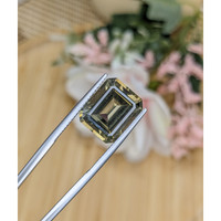 8.41 Ct. Yellowish Green Sinhalite from Ceylon (Sri Lanka) Life Style