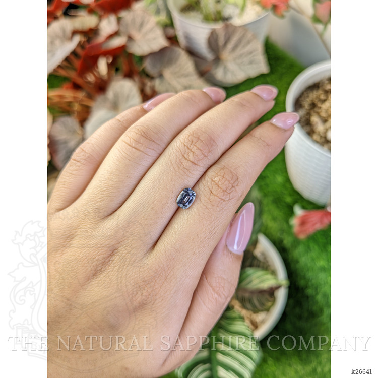 1.06 Ct. Purplish Blue Spinel from Ceylon (Sri Lanka)