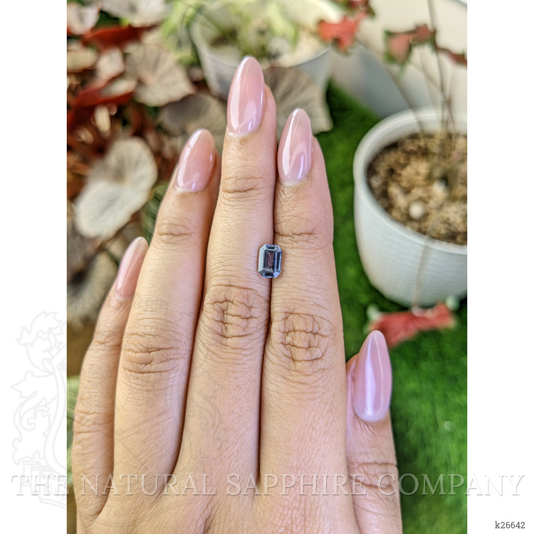 1.10 Ct. Greyish Blue Spinel from Ceylon (Sri Lanka)