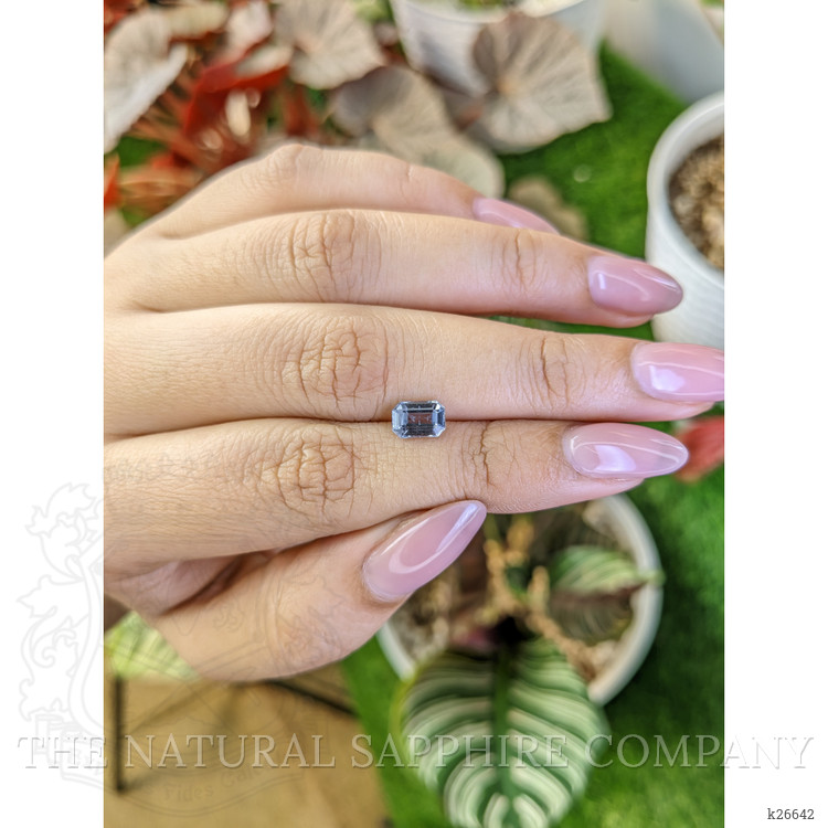 1.10 Ct. Greyish Blue Spinel from Ceylon (Sri Lanka)