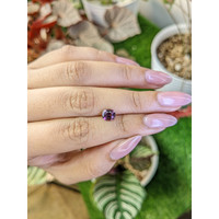 1.25 Ct. Purplish Pink Spinel from Ceylon (Sri Lanka) Life Style