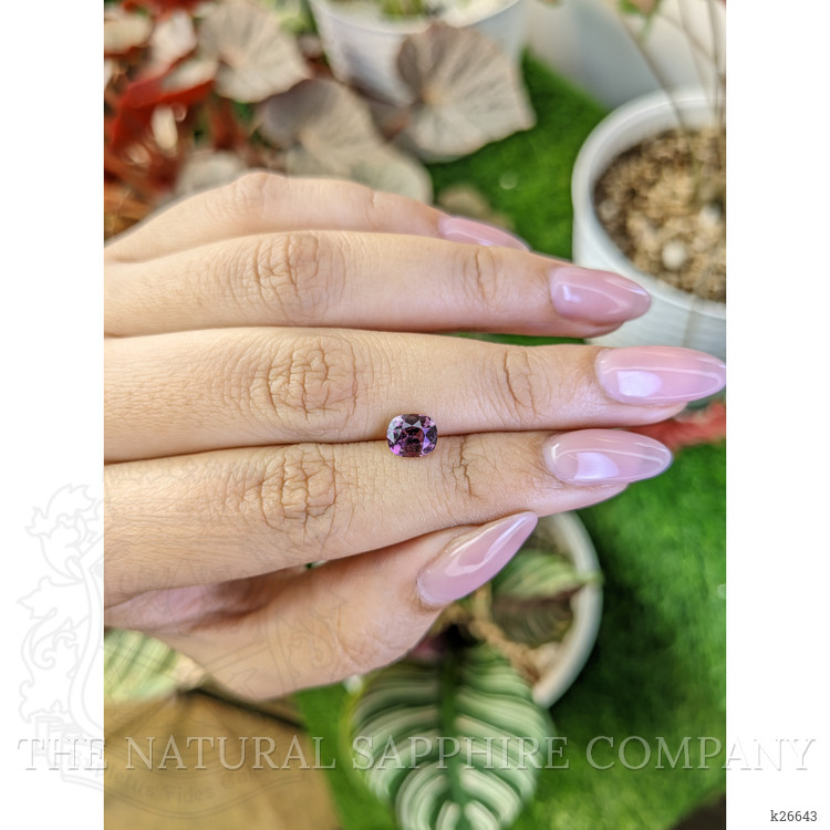 1.25 Ct. Purplish Pink Spinel from Ceylon (Sri Lanka)
