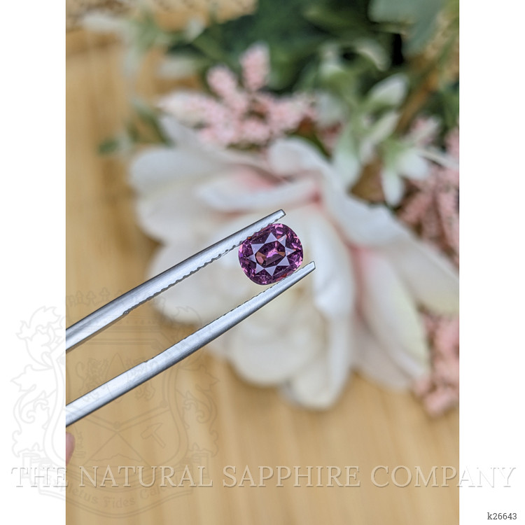 1.25 Ct. Purplish Pink Spinel from Ceylon (Sri Lanka)