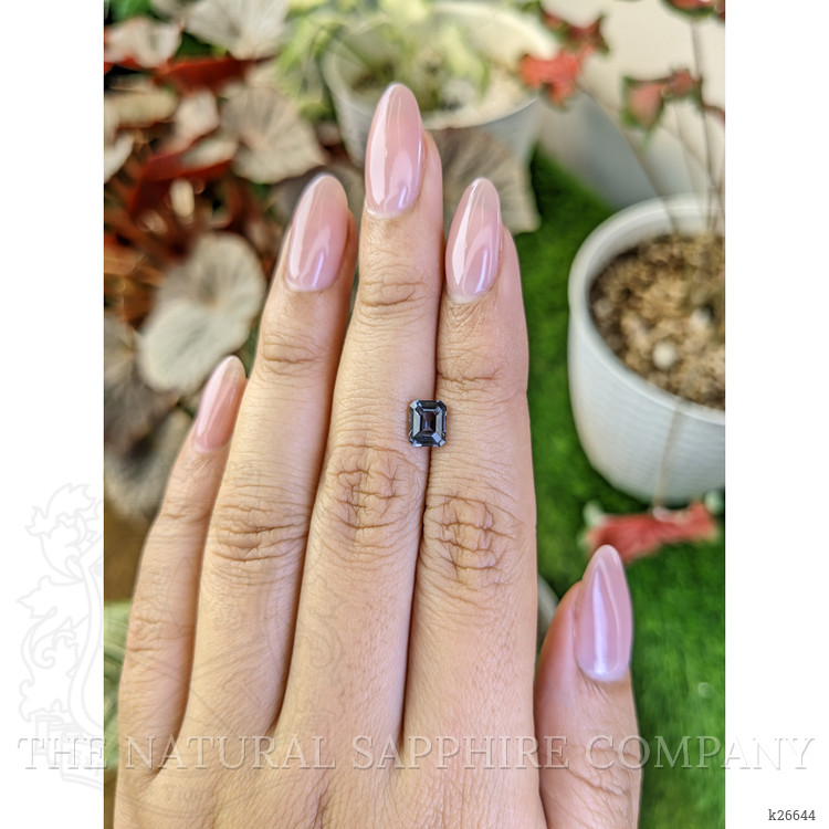 1.18 Ct. Greyish Blue Spinel from Ceylon (Sri Lanka)