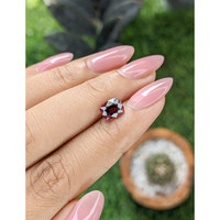 1.76 Ct. Pinkish Red Garnet Life Style