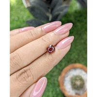 1.63 Ct. Pinkish Red Garnet Life Style
