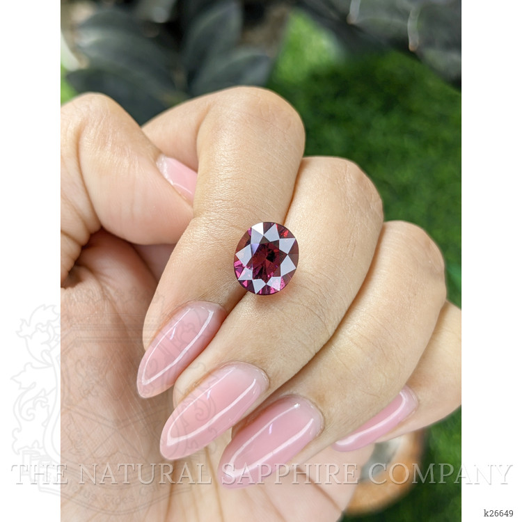 5.29 Ct. Purplish Pink Garnet