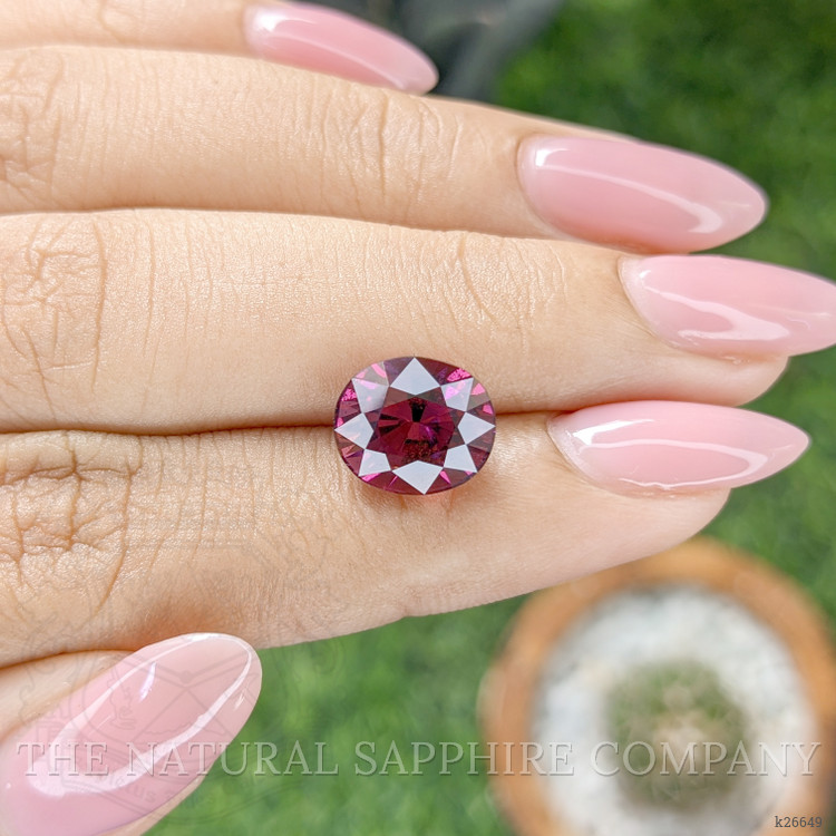 5.29 Ct. Purplish Pink Garnet
