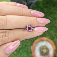 1.72 Ct. Purplish Pink Garnet Life Style