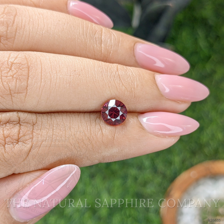 1.65 Ct. Red Rhodolite Garnet