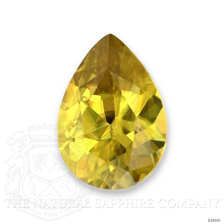 0.61 Ct. Greenish Yellow Sphene (Titanite) from Afghanistan