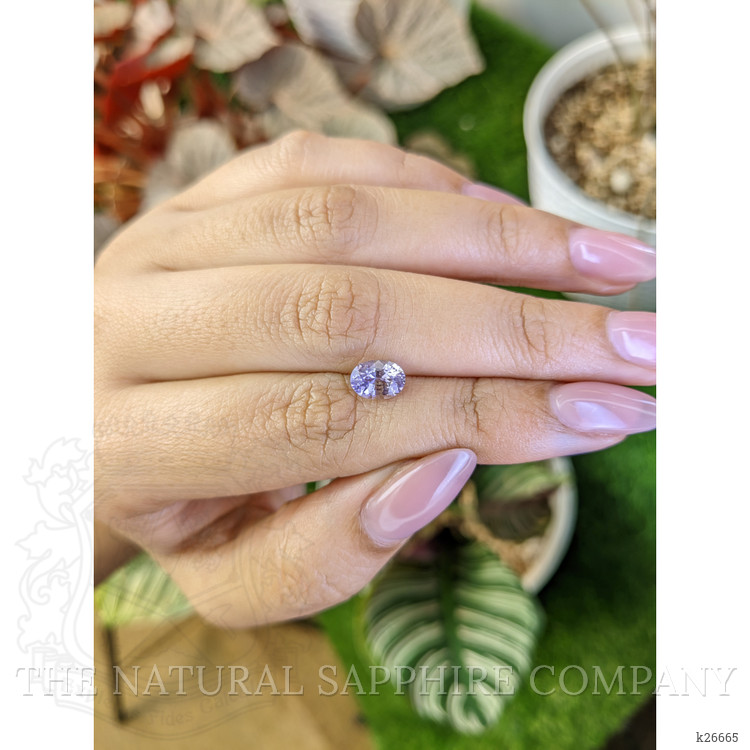 1.28 Ct. Pinkish Purple Spinel from Ceylon (Sri Lanka)