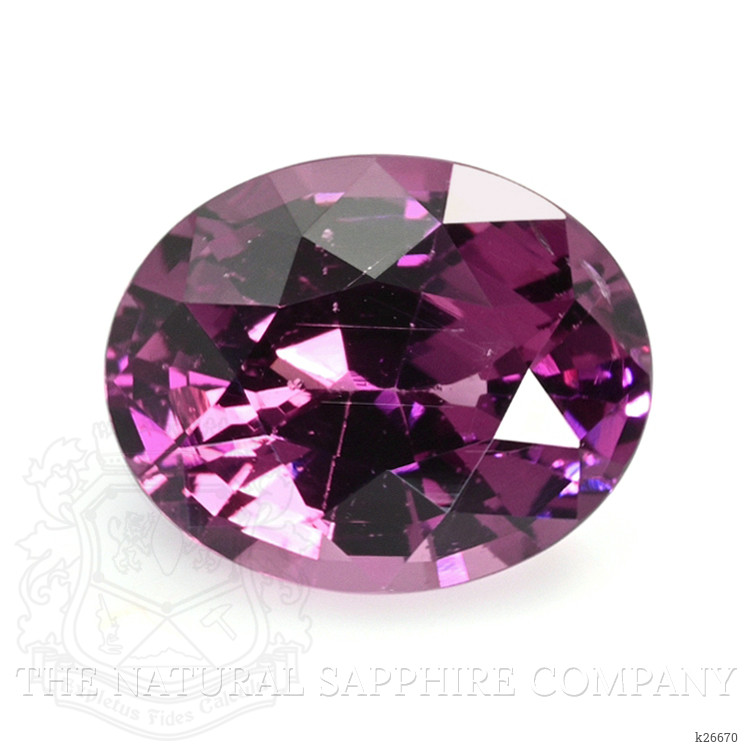 3.58 Ct. Pinkish Purple Garnet from Ceylon (Sri Lanka)