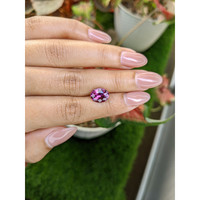 3.58 Ct. Pinkish Purple Garnet from Ceylon (Sri Lanka) Life Style