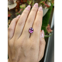 3.58 Ct. Pinkish Purple Garnet from Ceylon (Sri Lanka) Life Style