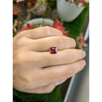 1.52 Ct. Red Garnet from Ceylon (Sri Lanka) Life Style