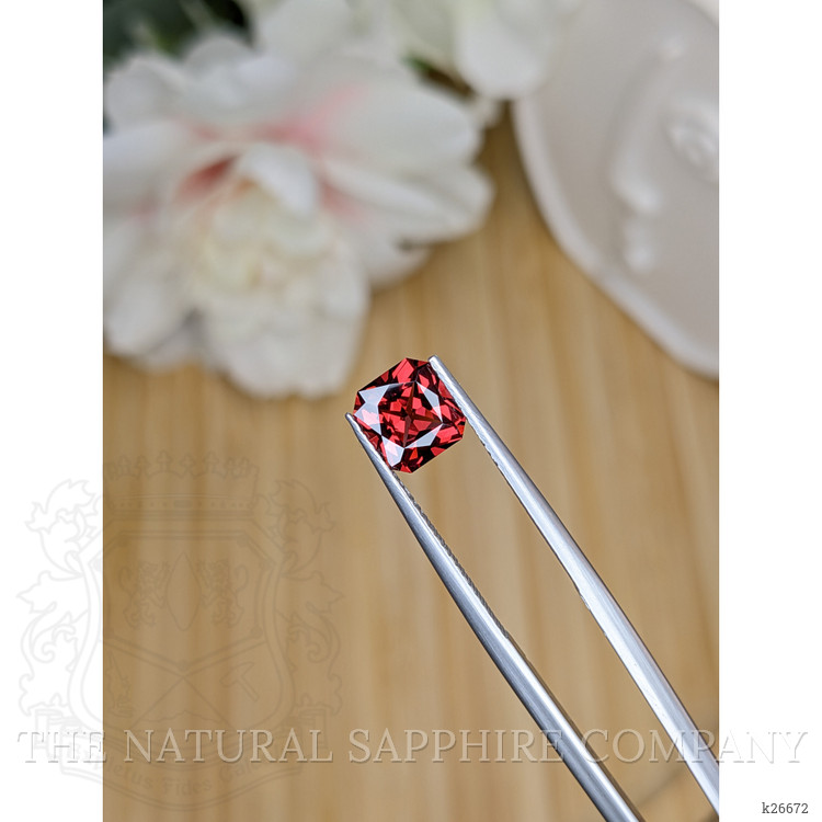1.52 Ct. Red Garnet from Ceylon (Sri Lanka)