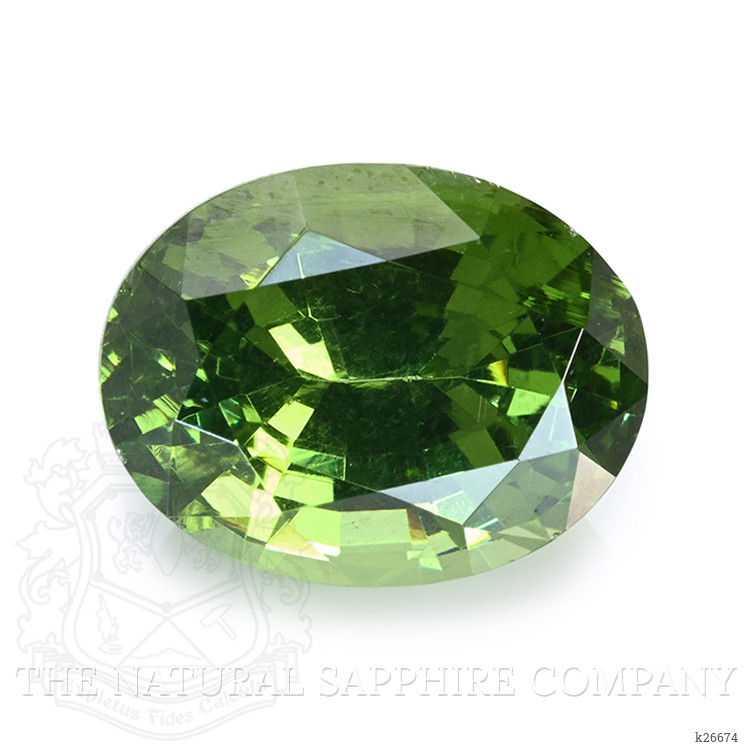 2.24 Ct. Green Zircon from Ceylon (Sri Lanka)