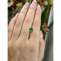 2.24 Ct. Green Zircon from Ceylon (Sri Lanka) Life Style