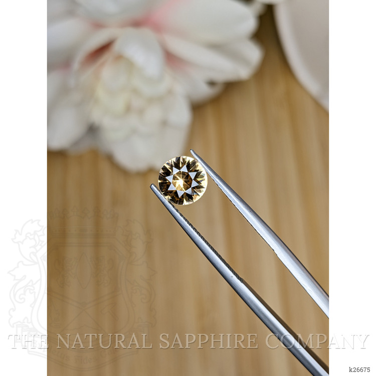 1.79 Ct. Brownish Yellow Zircon from Ceylon (Sri Lanka)