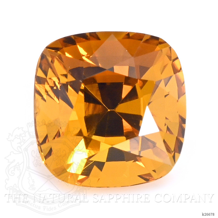 1.22 Ct. Orange Zircon from Ceylon (Sri Lanka)