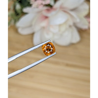 1.22 Ct. Orange Zircon from Ceylon (Sri Lanka) Life Style