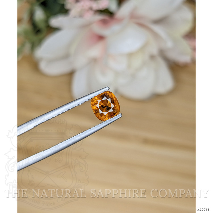 1.22 Ct. Orange Zircon from Ceylon (Sri Lanka)
