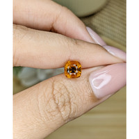 1.22 Ct. Orange Zircon from Ceylon (Sri Lanka) Life Style