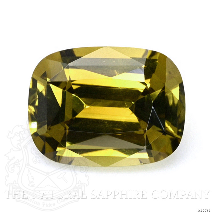 4.91 Ct. Greenish Yellow Chrysoberyl from Ceylon (Sri Lanka)