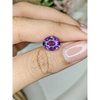 2.43 Ct. Purple Amethyst from Ceylon (Sri Lanka) Life Style