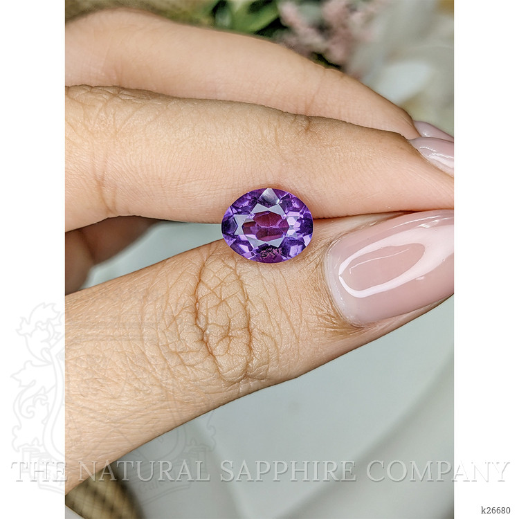 2.43 Ct. Purple Amethyst from Ceylon (Sri Lanka)