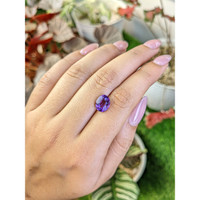 2.43 Ct. Purple Amethyst from Ceylon (Sri Lanka) Life Style