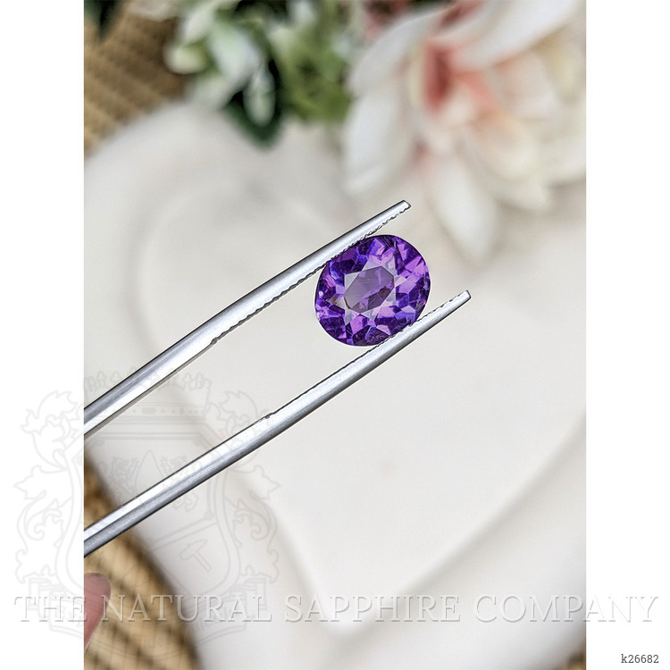 2.50 Ct. Purple Amethyst from Ceylon (Sri Lanka)