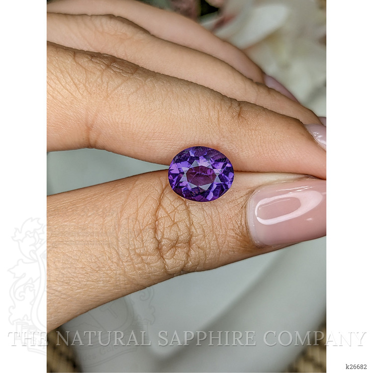2.50 Ct. Purple Amethyst from Ceylon (Sri Lanka)
