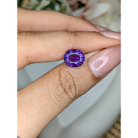 2.18 Ct. Purple Amethyst from Ceylon (Sri Lanka) Life Style