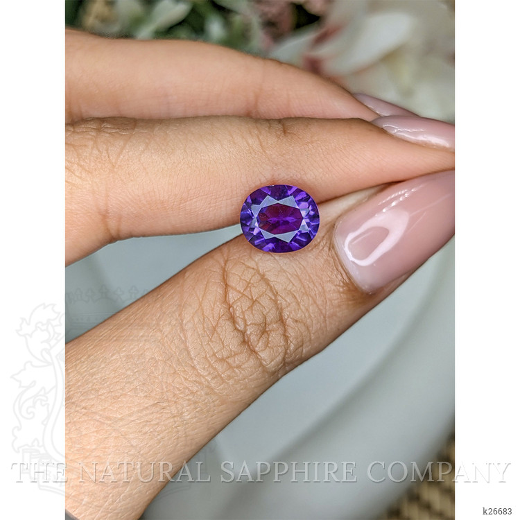 2.18 Ct. Purple Amethyst from Ceylon (Sri Lanka)