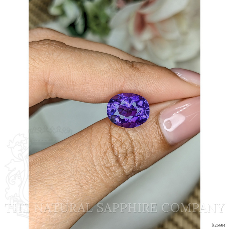 3.65 Ct. Purple Amethyst from Ceylon (Sri Lanka)