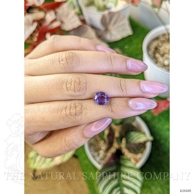 2.14 Ct. Purple Amethyst from Ceylon (Sri Lanka)