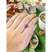 2.14 Ct. Purple Amethyst from Ceylon (Sri Lanka) Life Style