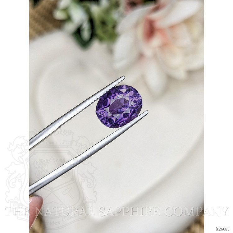 2.14 Ct. Purple Amethyst from Ceylon (Sri Lanka)