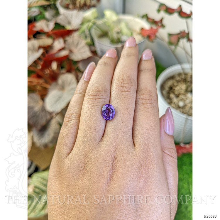2.14 Ct. Purple Amethyst from Ceylon (Sri Lanka)