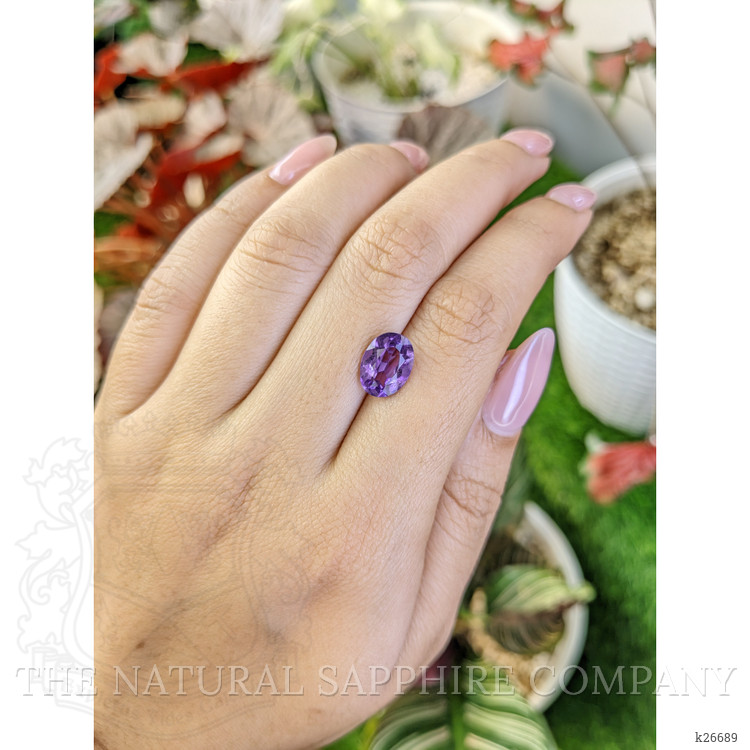 2.37 Ct. Purple Amethyst from Ceylon (Sri Lanka)