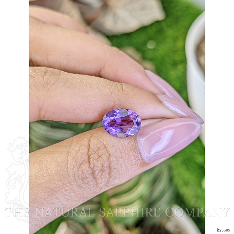 2.37 Ct. Purple Amethyst from Ceylon (Sri Lanka)