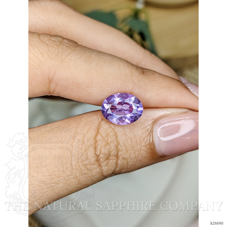 2.08 Ct. Purple Amethyst from Ceylon (Sri Lanka)