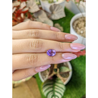 2.08 Ct. Purple Amethyst from Ceylon (Sri Lanka) Life Style