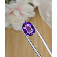 4.01 Ct. Purple Amethyst from Ceylon (Sri Lanka) Life Style