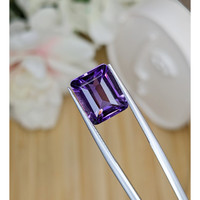 4.85 Ct. Purple Amethyst from Ceylon (Sri Lanka) Life Style