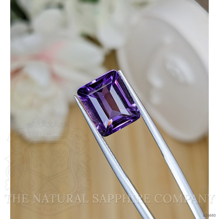 4.85 Ct. Purple Amethyst from Ceylon (Sri Lanka)