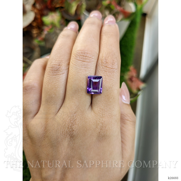 4.85 Ct. Purple Amethyst from Ceylon (Sri Lanka)