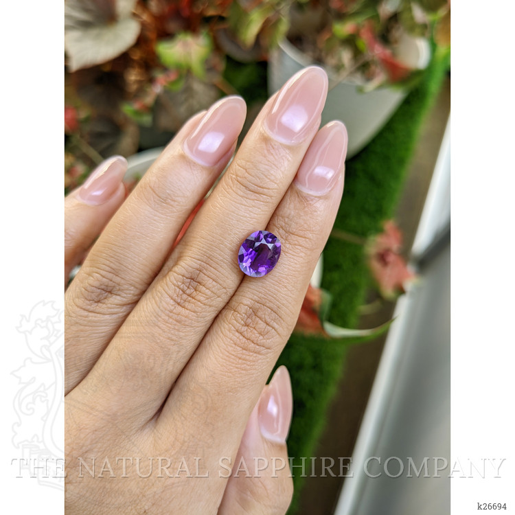 2.83 Ct. Purple Amethyst from Ceylon (Sri Lanka)